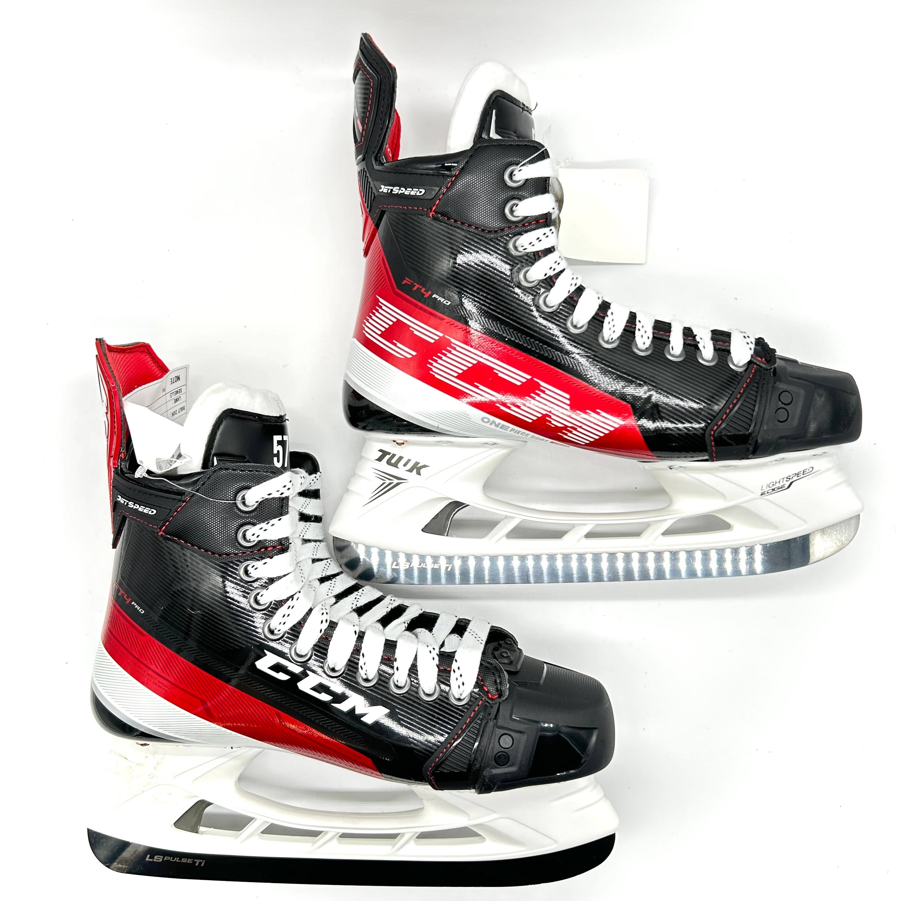 CCM Jetspeed FT4 Pro – Patins de hockey Pro Stock – Taille 9E